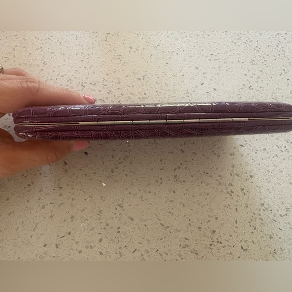 Purple Snap Case Wallet - Picture 6 of 7